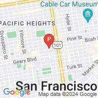 View Map of 1480 Sutter Street,San Francisco,CA,94109